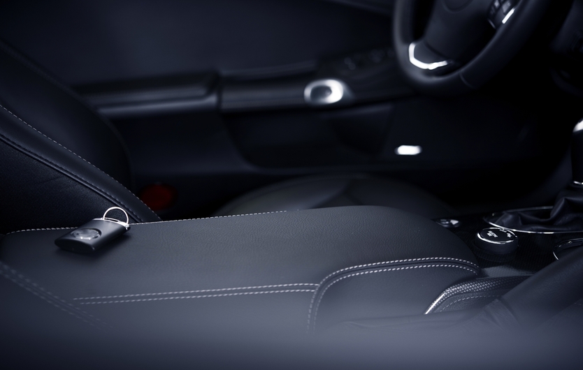 Zdjęcie wnętrza samochodu